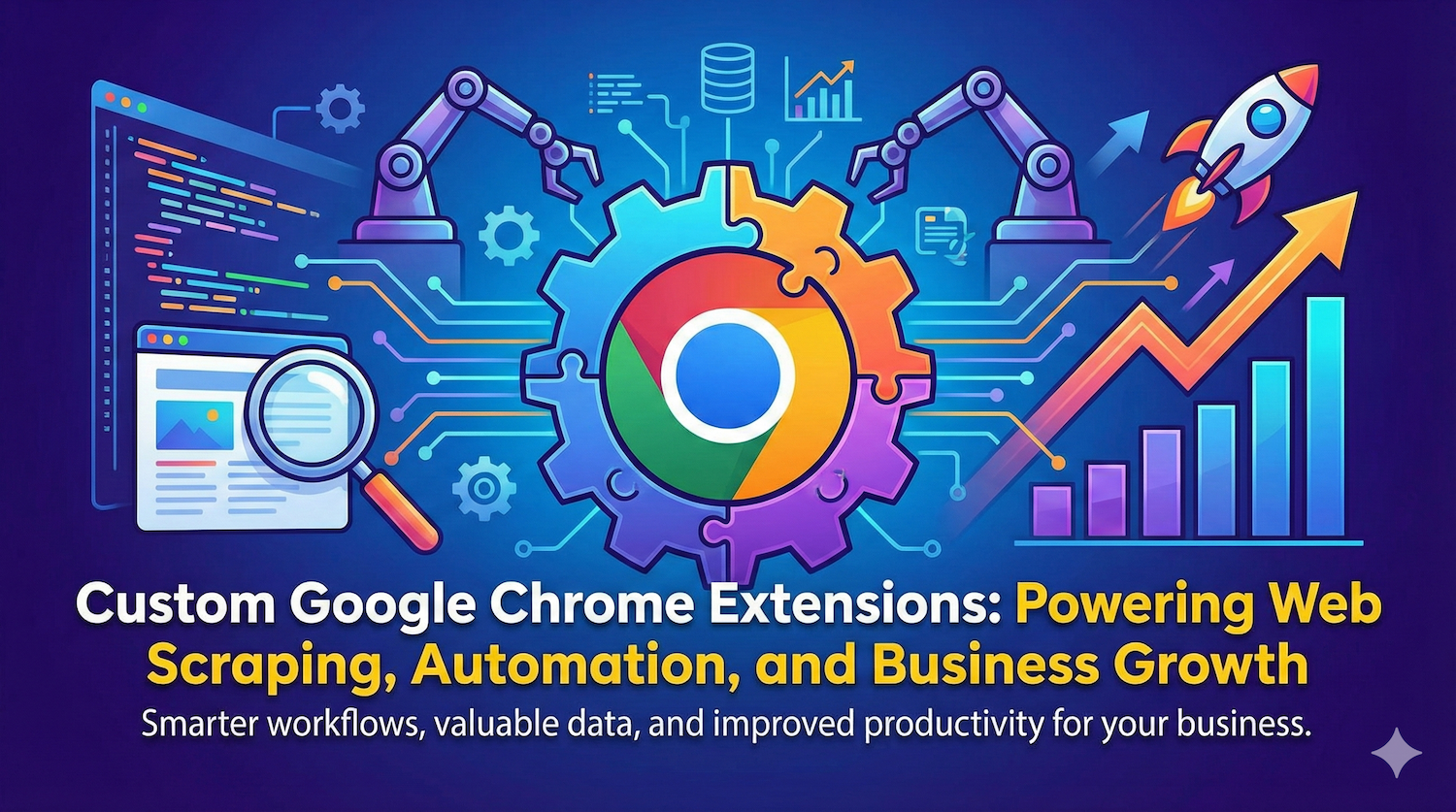 Custom Google Chrome Extensions: Powering Web Scraping, Automation, and Business Growth
